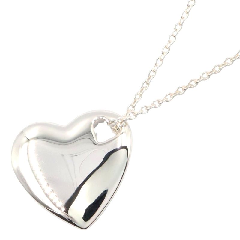 Tiffany & Co Heart In Heart Silver Necklace